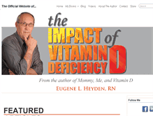 Tablet Screenshot of impactofvitamind.com